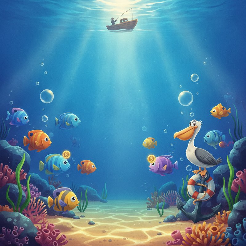 Fishin Frenzy slot underwater ocean background